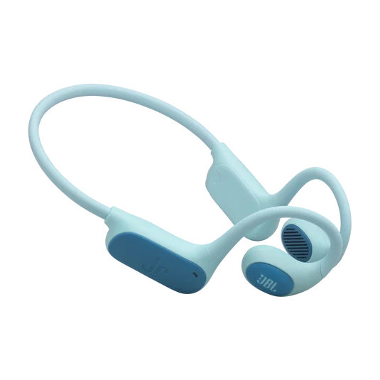 JBL JUNIOR FREE Auricular Inalámbrico Bluetooth 10H Verde Azulado JBLJRFREETELAM