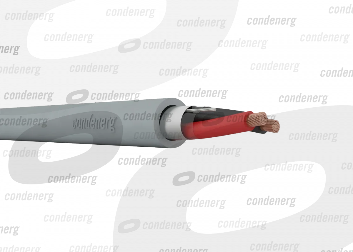 CONDENERG 01020215LSZH/N/R3 Cable de Instrumentacion Control y Audio 2X16 AWG DATAXCOM Z1OZ1-K 2x1.5mm² Cu-AWG16 300V LSZH 305m Negro