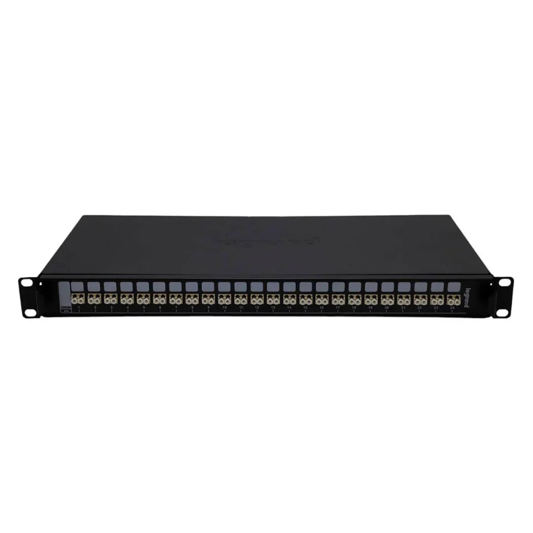 LEGRAND 032162 Patch Panel Bandeja de Fibra Optica 24 Conectores LC Duplex OM3/OM4 19" 1U