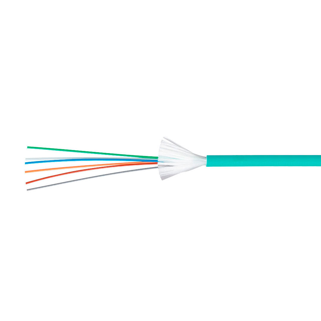 LEGRAND 032666 Cable Fibra Óptica OM4 6 Hilos Multimodo - Tramos de 100 metros