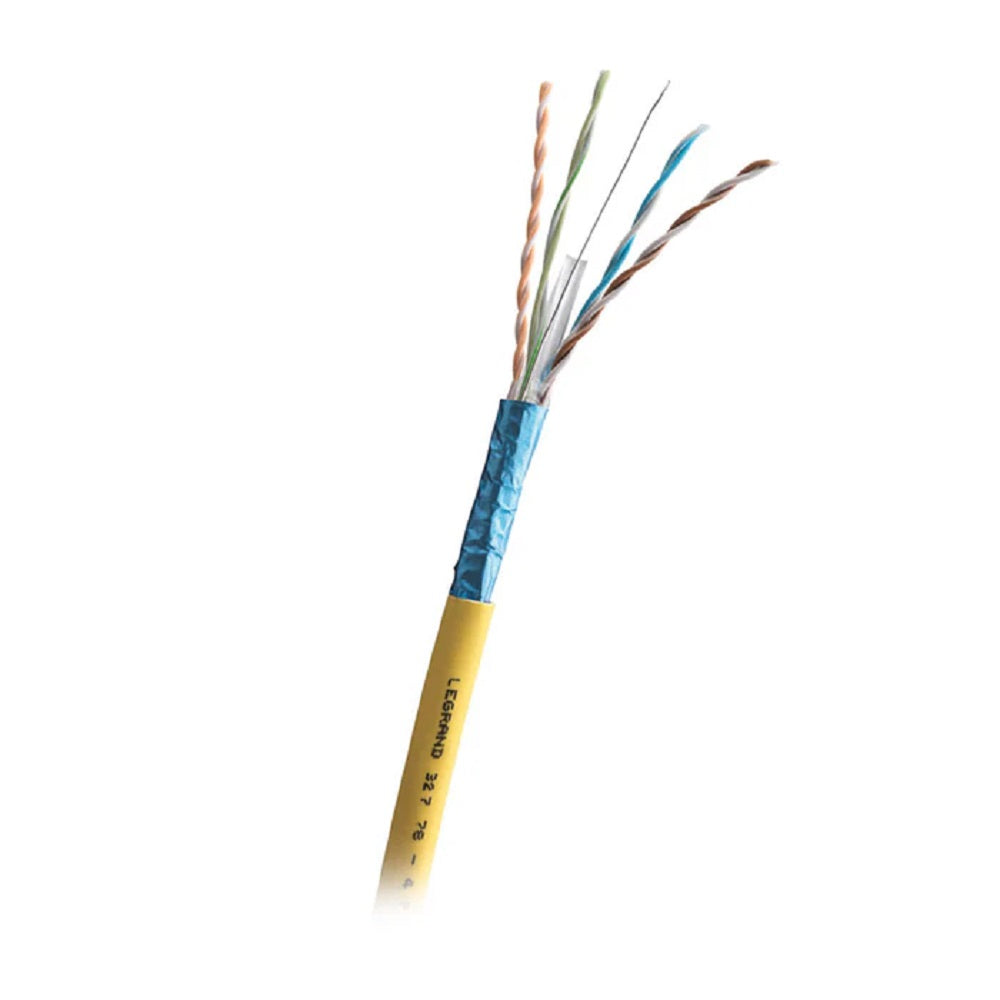 LEGRAND 032778-1 Cable F/UTP CAT6A LSZH por Metro Amarillo