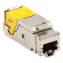 LEGRAND 033775-6 Conector RJ45 CAT 6A para painéis STP retos e angulares, pacote com 6 unidades