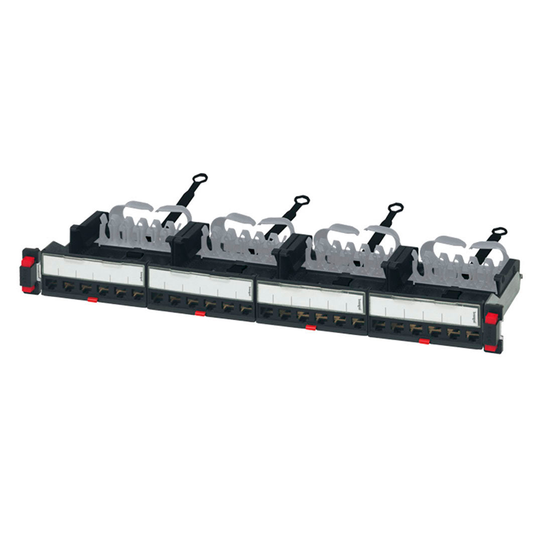 LEGRAND 033790 Patch Panel Plano de 24 Puertos Vacio 1U LCS3