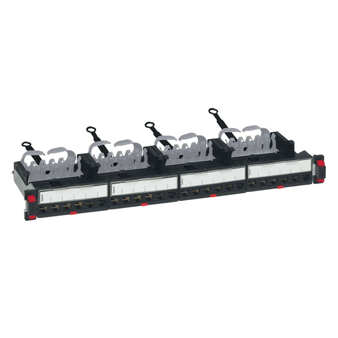 LEGRAND 033790 Patch Panel Plano de 24 Puertos Vacio 1U LCS3