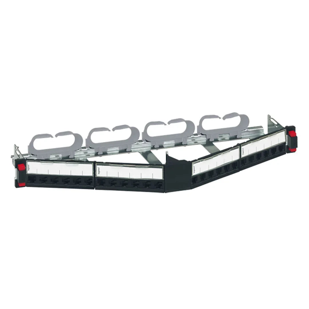 LEGRAND 033792 Patch Panel Angular de 24 Puertos Vacio