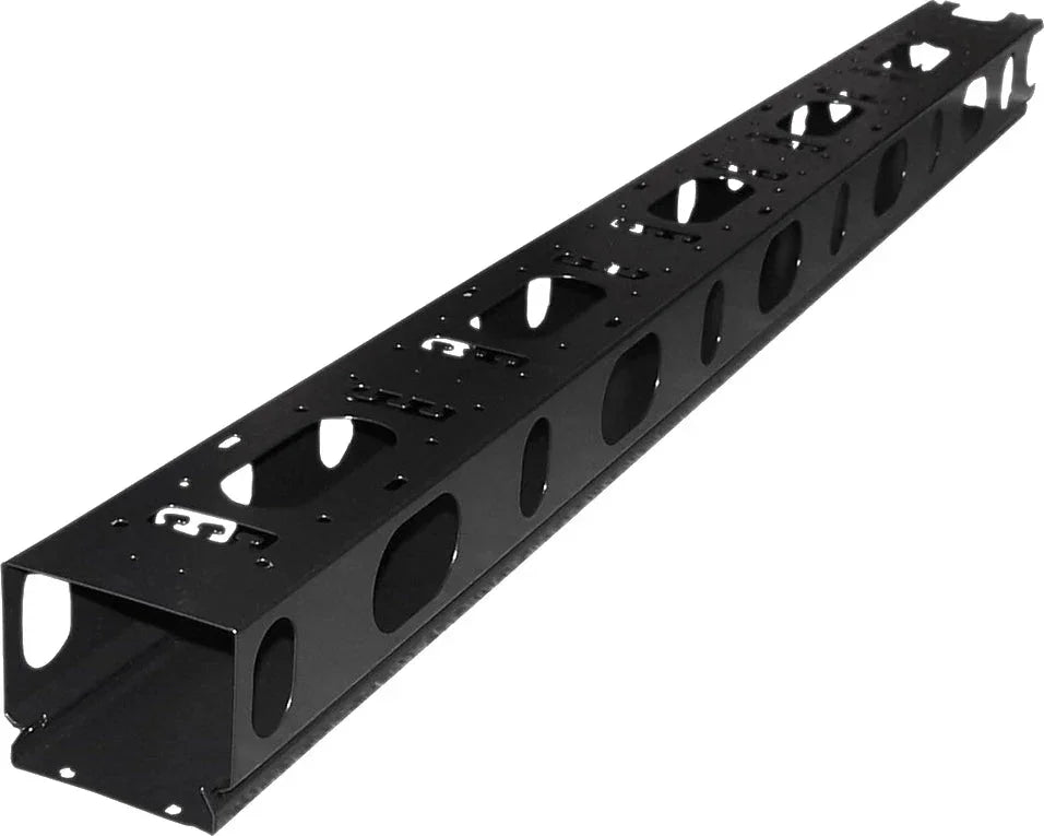 QUEST OV-4577 Organizador de Cables Vertical para Rack 19" Metálico