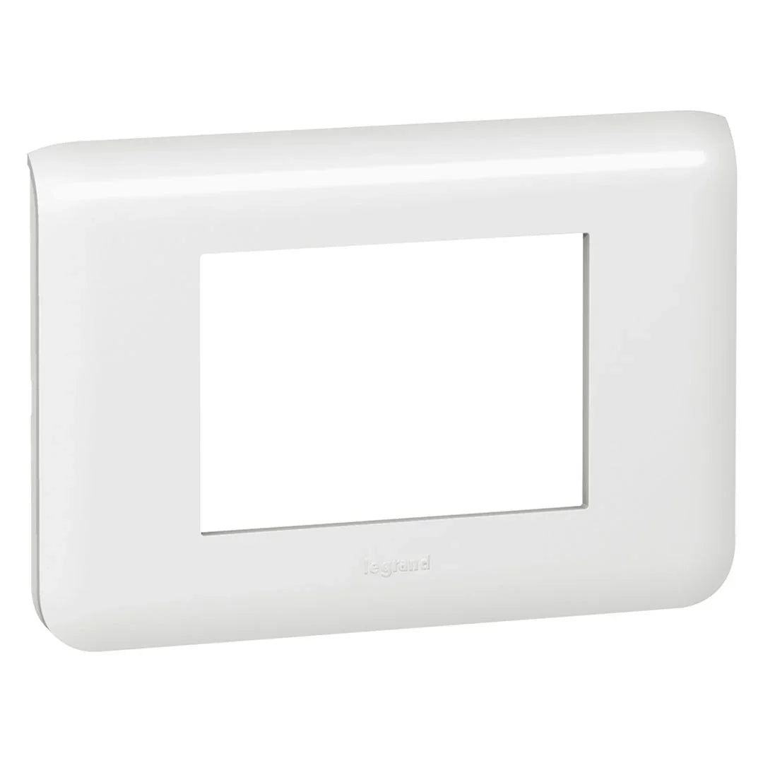 LEGRAND 078893 Placa Mosaic 3 Modulos Blanco