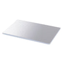 LEGRAND 088016 Finishing plate for plastic covers, stainless steel finish, 12/18 modules