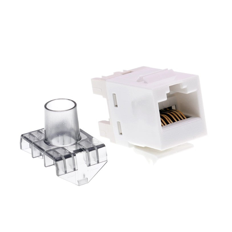 COMMSCOPE 1-1375055-3 Jack Cat6 RJ45 SL Blanco