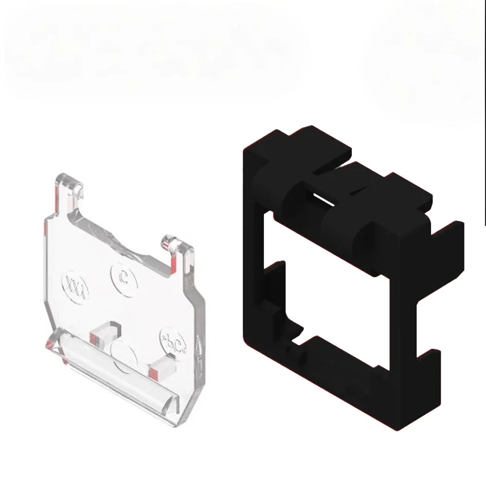 COMMSCOPE 1-2848025-2 50-Pack Mascara para Plug Modular RJ45 Cat6A Negro
