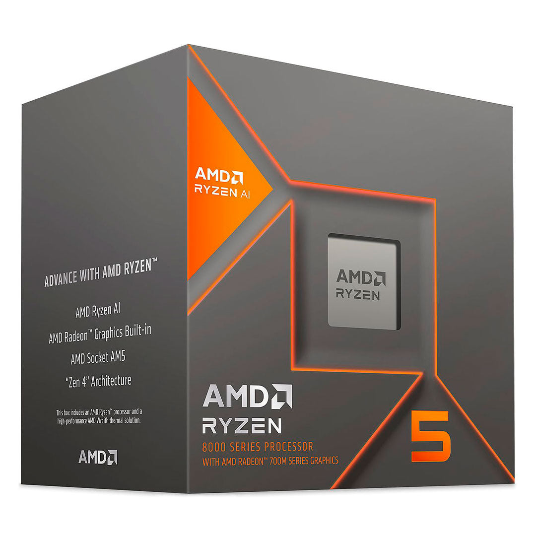 AMD Ryzen 5 8600G Procesador 6 Núcleos AM5 65W 100-100001237BOX