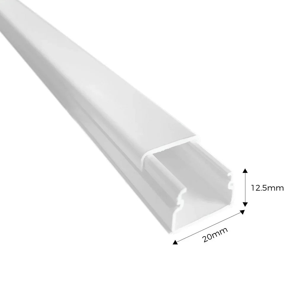 EFAPEL 10030 FBR Canaleta 20x12.5 con adhesivo
