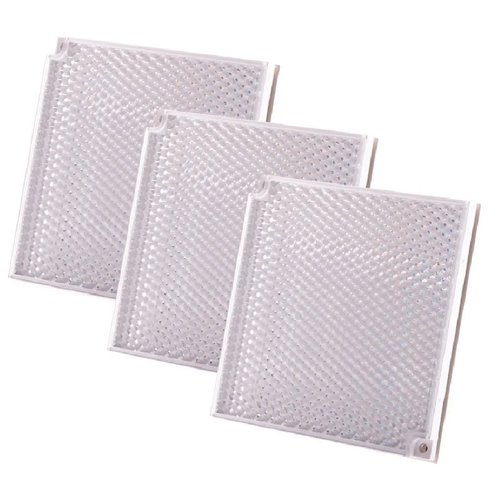 FIRERAY 1010-000 Kit de 3 reflectores hasta 120mts para fotobeam 6010-300