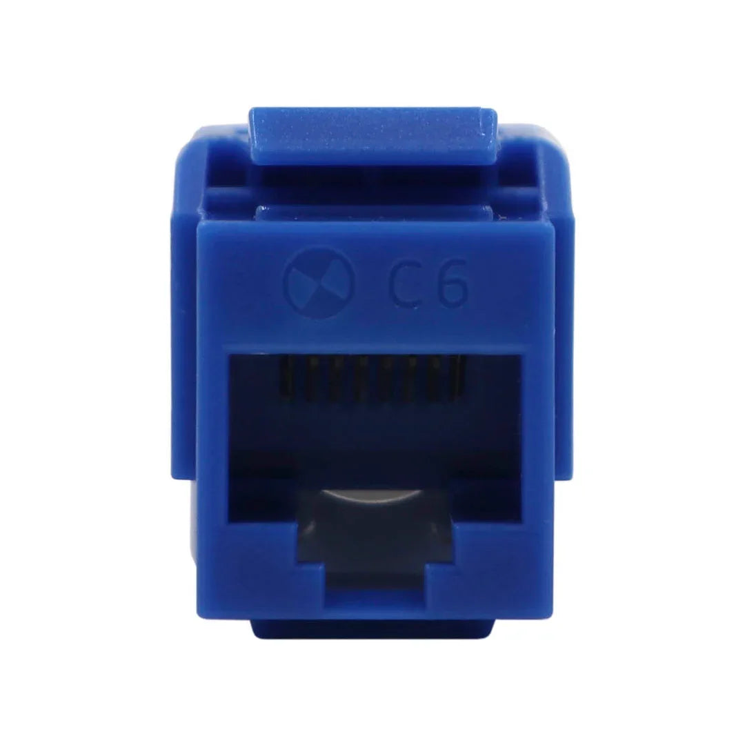 SATRA 0102010004 Jack Modular RJ45 Cat6 Azul
