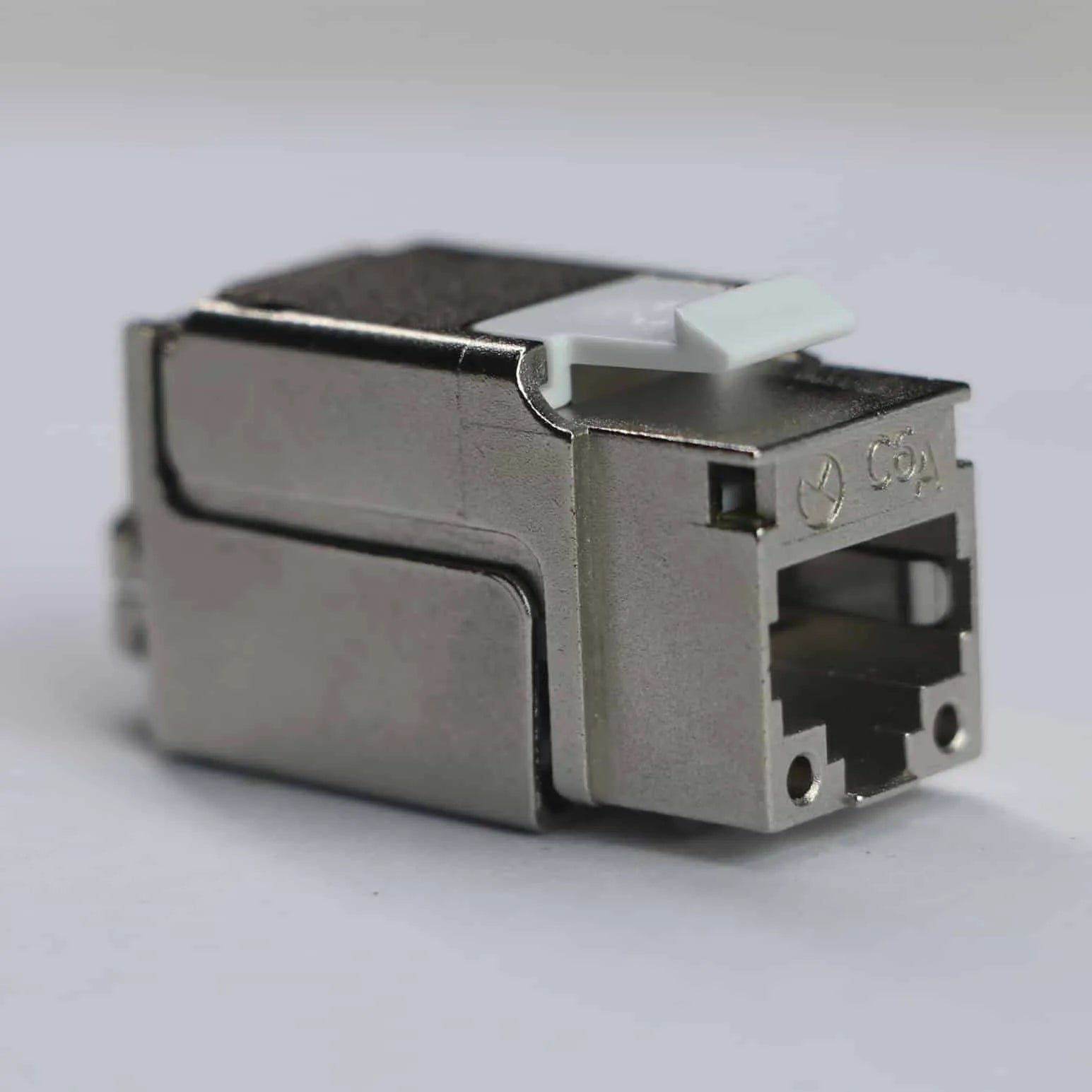 SATRA 0103010098 Jack RJ45 Cat6A Modular Blindado con Identificador