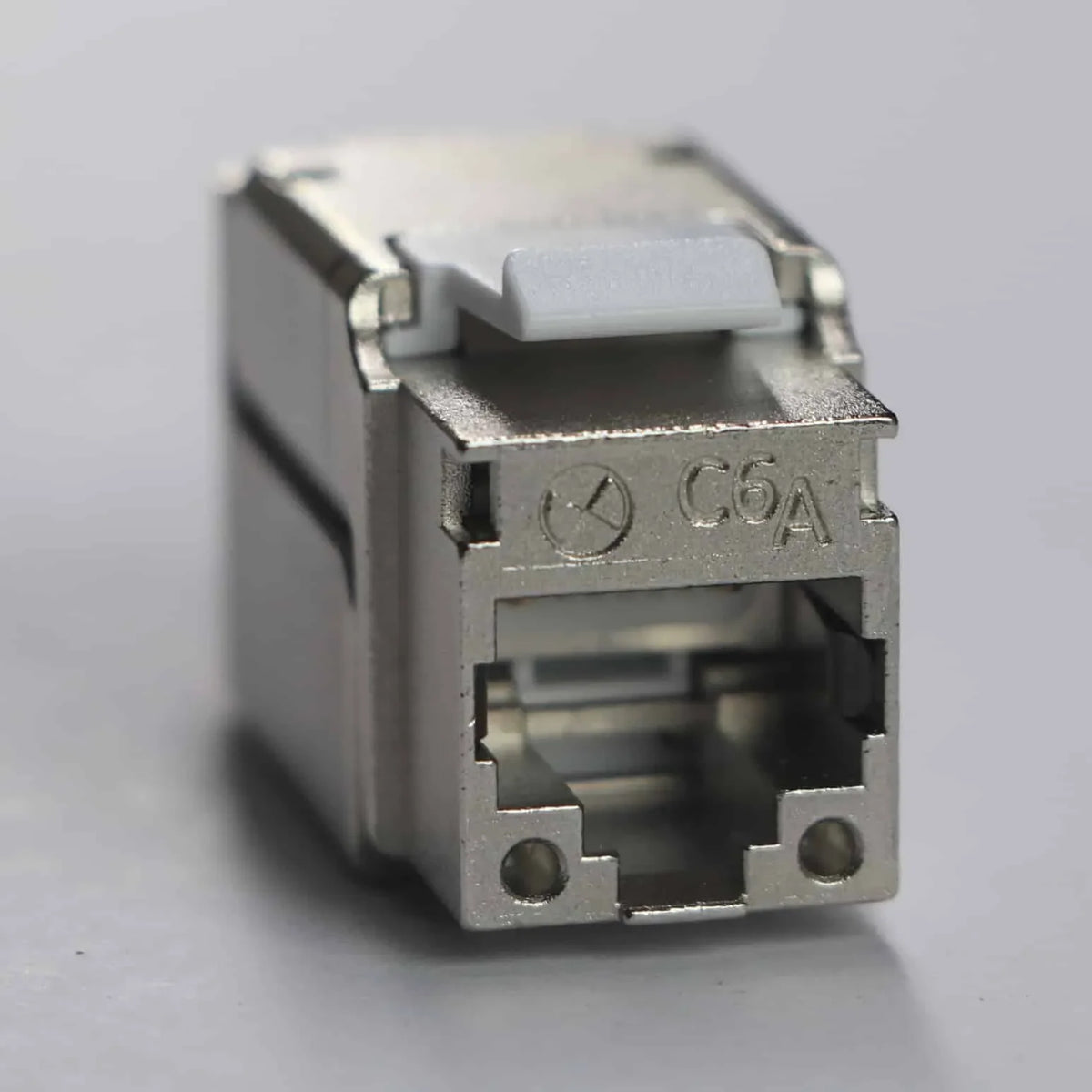SATRA 0103010098 Jack RJ45 Cat6A Modular Blindado con Identificador