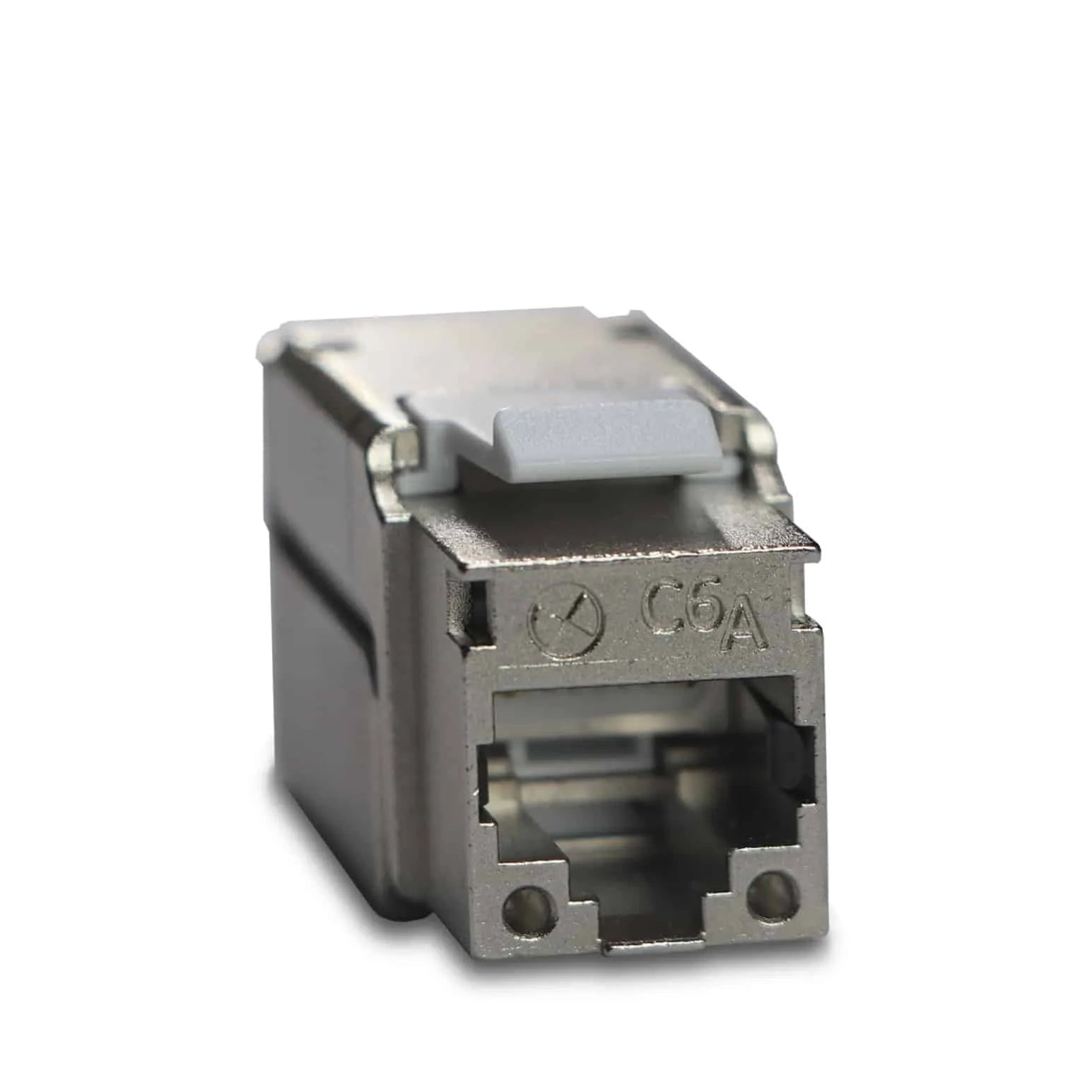 SATRA 0103010098 Jack RJ45 Cat6A Modular Blindado con Identificador
