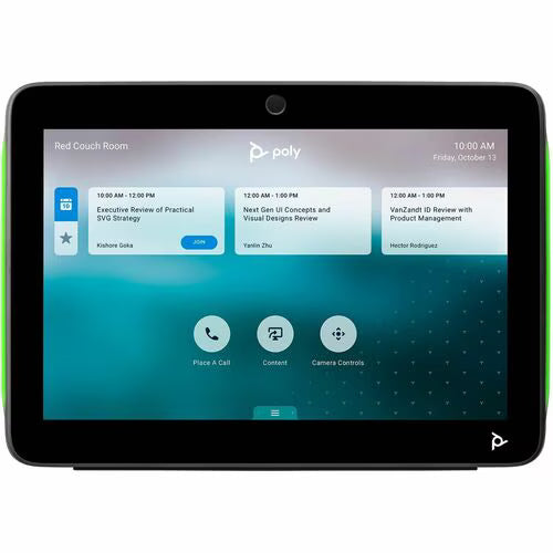 HP 875K5AA Poly TC10 Control Táctil Negro