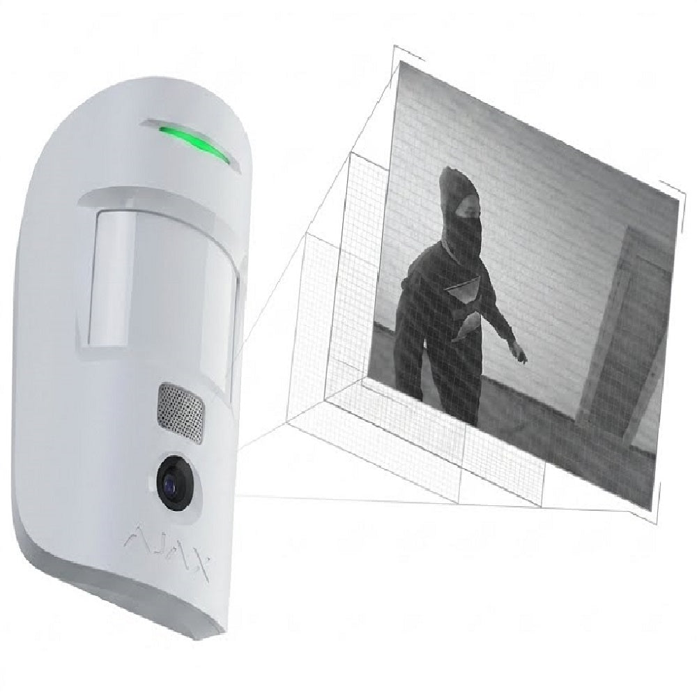 AJAX MOTIONCAM Sensor de Movimiento Inalámbrico Interior Toma Fotos por Alarma