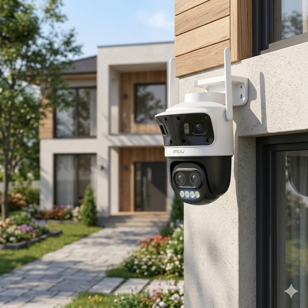 IMOU Cruiser Pano Z Cámara de Seguridad WiFi 13MP Triple Lente PT 360º IPC-S76DN-13M0N