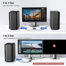 UGREEN CM665 15708 8K 2 em 1 saída displayPort bidirecional 1.4 switch