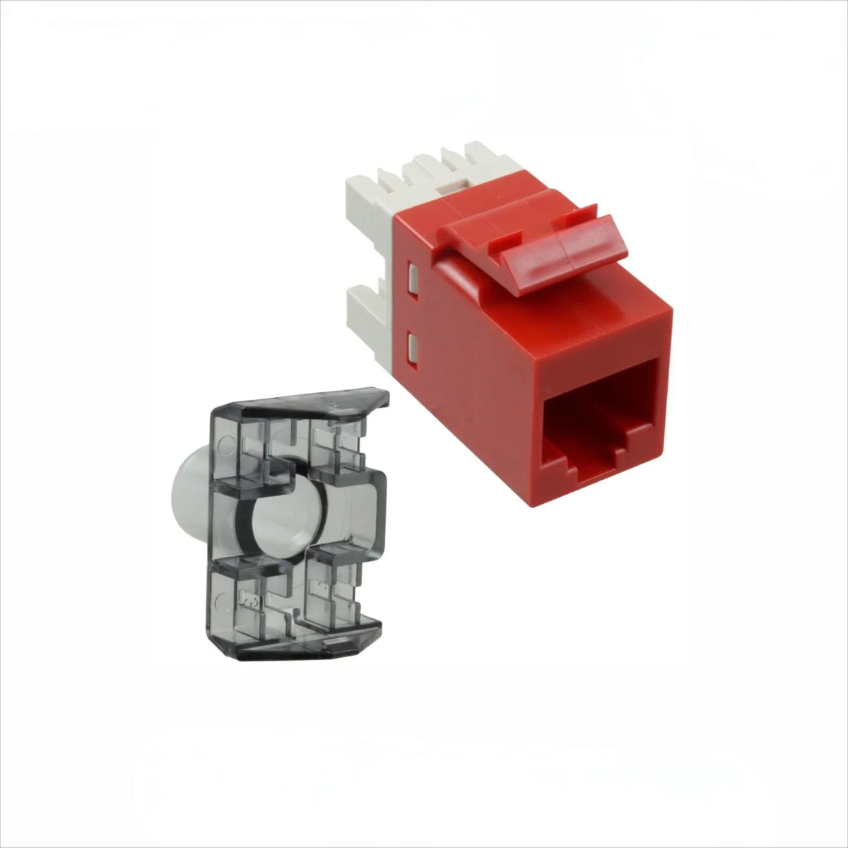 COMMSCOPE 1375055-7 Jack Cat6 RJ45 SL Modular Rojo