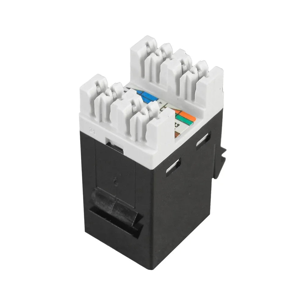 COMMSCOPE 1375191-2 Jack Modular Cat5E RJ45 SL Negro