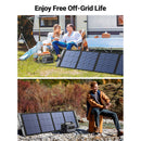 UGREEN SC200 15114 Painel solar dobrável de 200 W para estação de energia portátil, alta eficiência