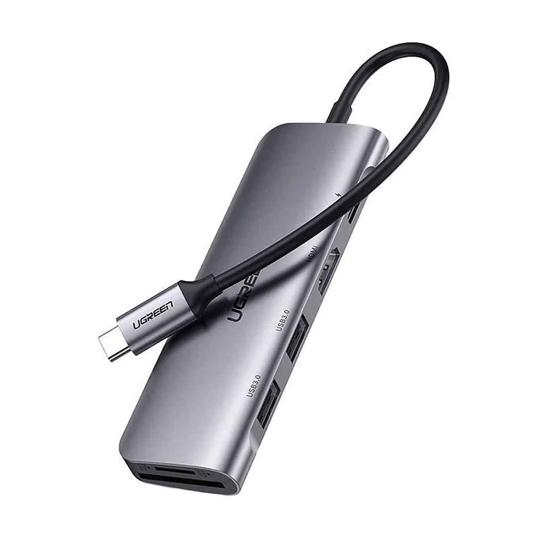 UGREEN CM195 15214 Adaptador HUB USB-C 7 en 1 4K
