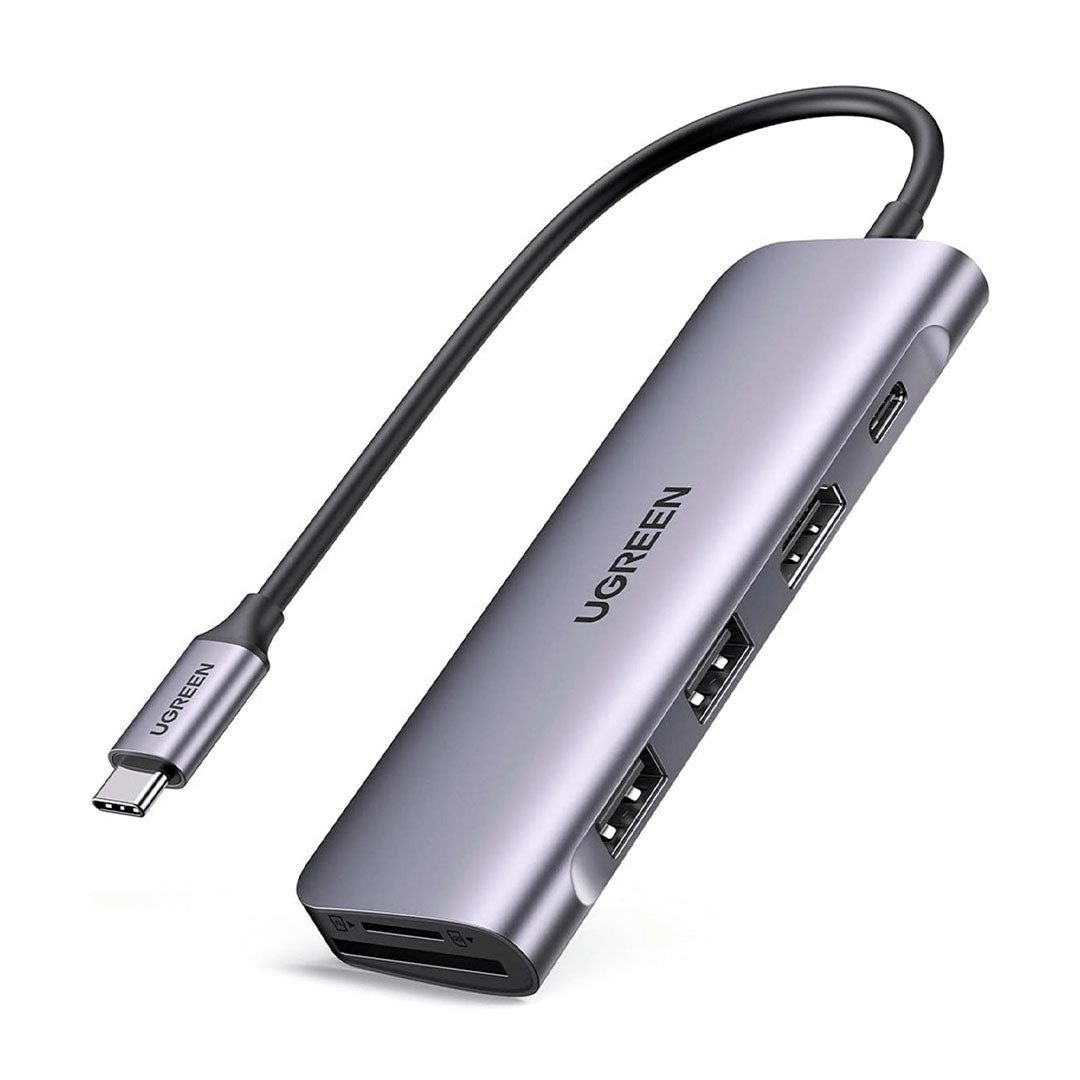 UGREEN CM195 15214 Adaptador HUB USB-C 7 en 1 4K