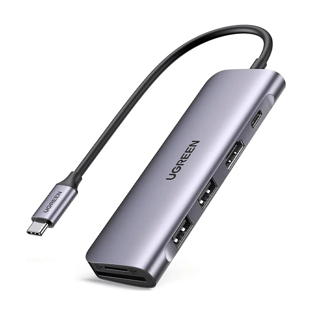 UGREEN CM195 15214 Adaptador HUB USB-C 7 en 1 4K