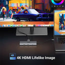 UGREEN CM498 15531 Adaptador HUB USB-C 7 em 1 para 2 portas USB-A 3.2, USB-C 3.2, SD/TF, PD