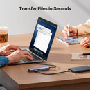 UGREEN CM512 15598 Revodok 6 em 1 USB C Gigabit Ethernet HUB Adaptador, HDMI 4K