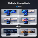 UGREEN CM498 15852 Revodok 206 Adaptador HUB USB-C 6 em 1, HDMI duplo, 8K único a 30 Hz