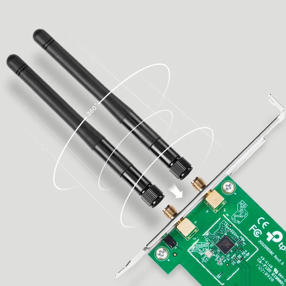 TP-LINK WN881ND Adaptador Inalámbrico PCI Express N 300Mbps