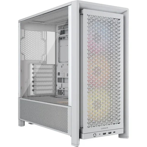 CORSAIR FRAME 4000D RS ARGB Case para PC Semitorre Blanca