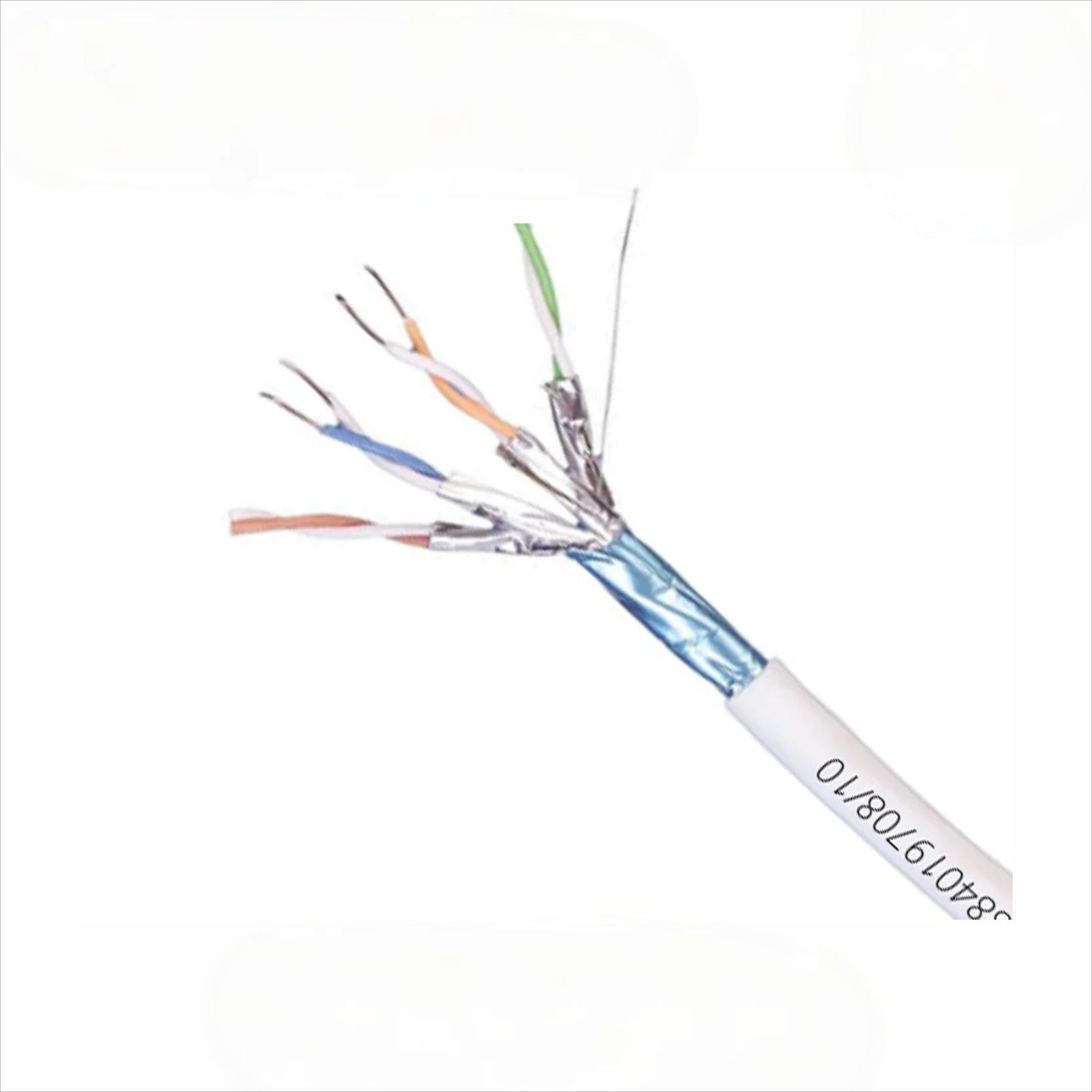 COMMSCOPE 1859381-2 Cable F/UTP Cat6A 23AWG LSZH-3 Solido Blanco 305m