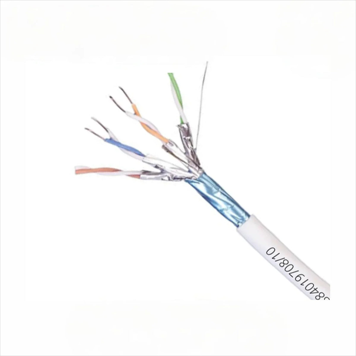 COMMSCOPE 1859381-2 Cable F/UTP Cat6A 23AWG LSZH-3 Solido Blanco 305m