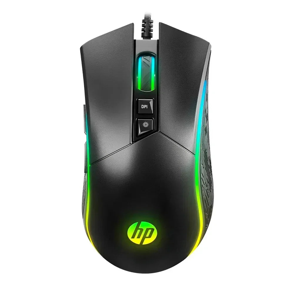HP M220 1QW51AA Mouse Gamer RGB 7 botones 4800dpi USB