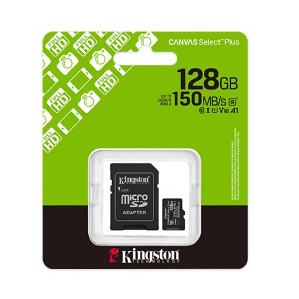 KINGSTON SDCS3/128GB CANVAS SELECT PLUS Memoria MicroSD 128GB