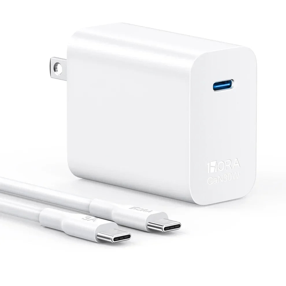 1HORA GAR165-W Cargador Rápido Tipo-C 30W