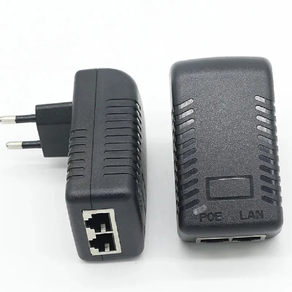YUS POEi01 Inyector POE tipo fuente de pared 10/100Mbps