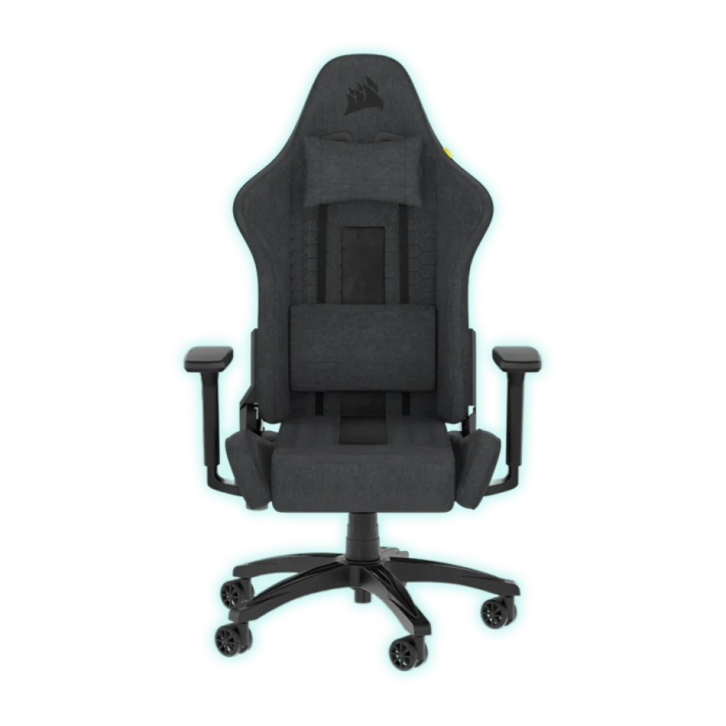 CORSAIR TC100 RELAXED Silla Gamer Reclinable Tela Negra