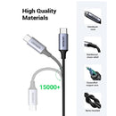 UGREEN CM450 20192 Cabo de áudio macho de 3,5 mm para USB-C macho de 1 m