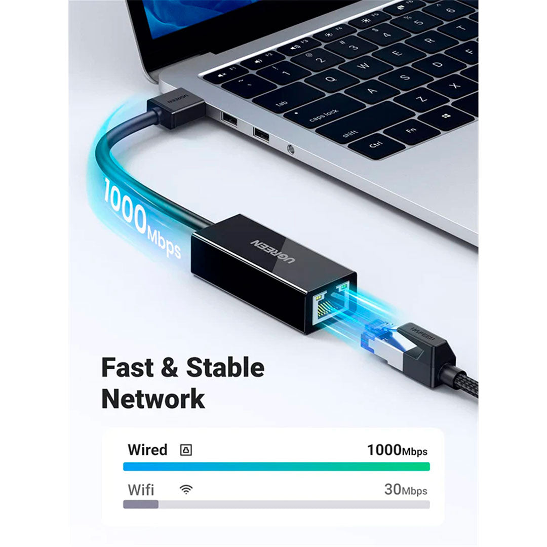 UGREEN CR111 20256 Adaptador USB 3.0 a RJ45