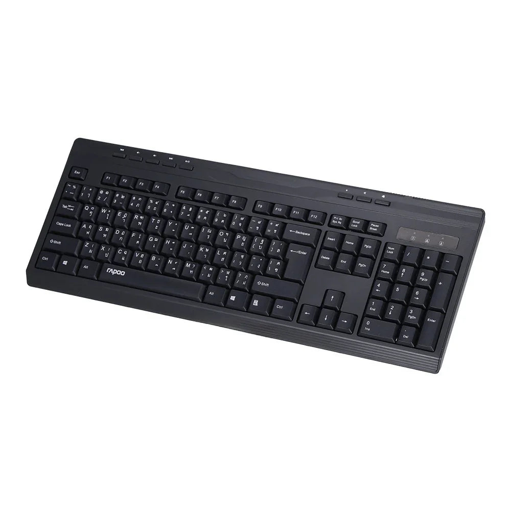 RAPOO NK2400 Teclado Multimedia USB