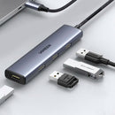Adaptador de hub USB-C 3.0 para USB-A UGREEN CM473 20841 de 4 portas