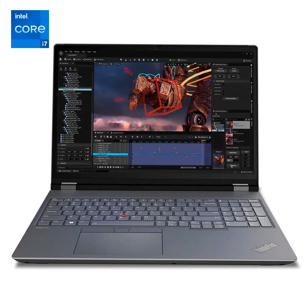 LENOVO ThinkPad P16 Gen 2 Laptop 16" WUXGA IPS Intel Core i7 13700HX 5.0GHz 32GB DDR5 1TB SSD Windows 11 Pro 21FB000JLM