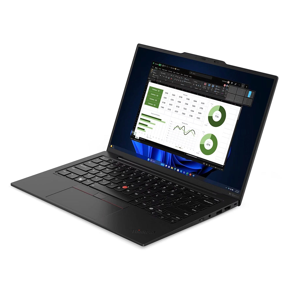 LENOVO 21KD000YLM ThinkPad X1 Carbon Gen 12 Laptop 14" WUXGA IPS Intel Core Ultra 7 155U 4.8GHz 16GB DDR5 1TB SSD Windows 11 Pro