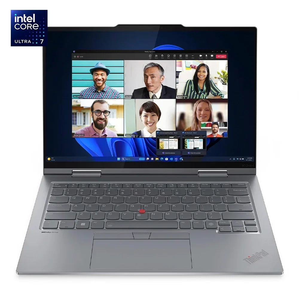 LENOVO ThinkPad X1 2-in-1 Gen 9 Laptop 14" WUXGA IPS Intel Core Ultra 7 155U 4.8GHz 32GB DDR5 1TB SSD Windows 11 Pro 21KF000YLM